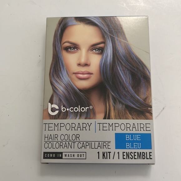 B.COLOR TEMPORARY HAIR COLOR‎ BLUE 1 KIT - Picture 5 of 7